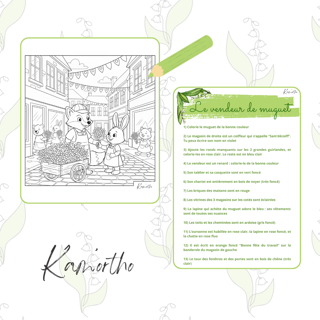Le vendeur de muguet