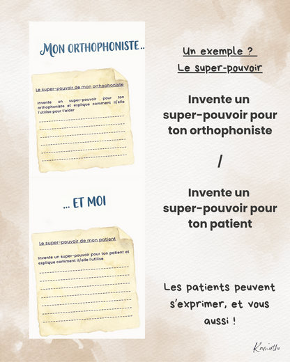 Mon orthophoniste et moi