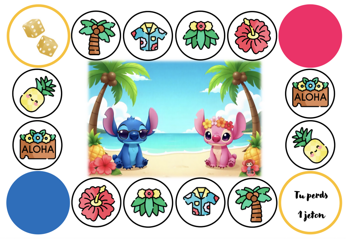 Sous les tropiques Stitch