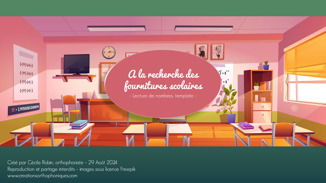 A la recherche des fournitures scolaires