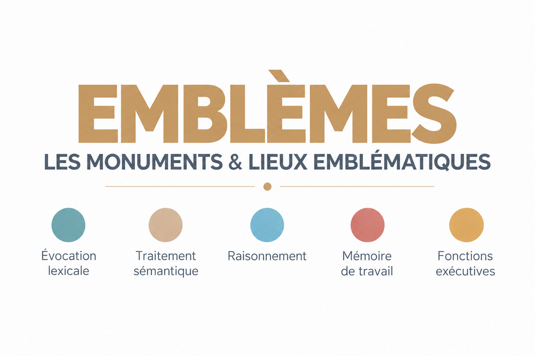 EMBLÈMES – Les monuments et lieux célèbres
