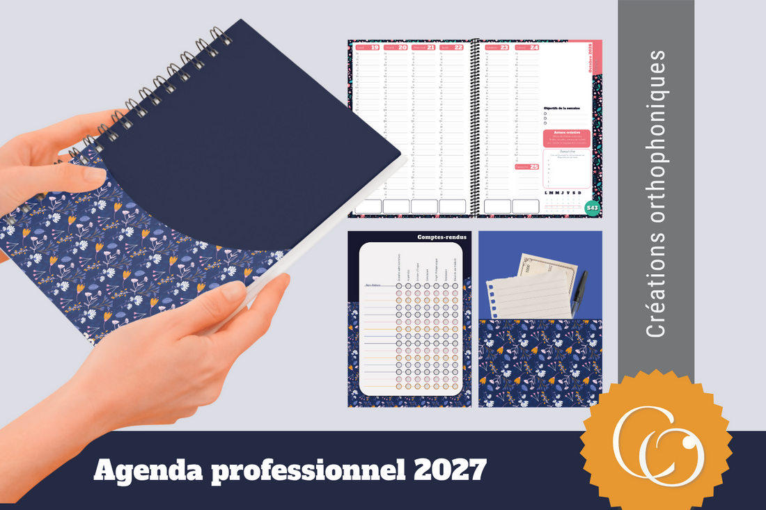 Agenda semainier 2027