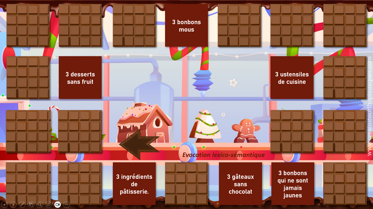 La course au chocolat - jeu de l&