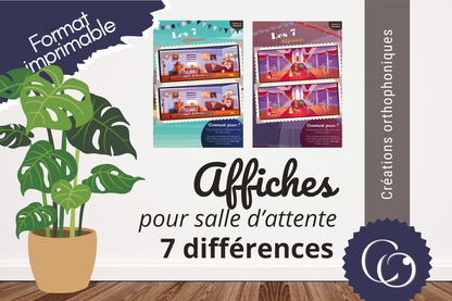 Affiche pour salle d&