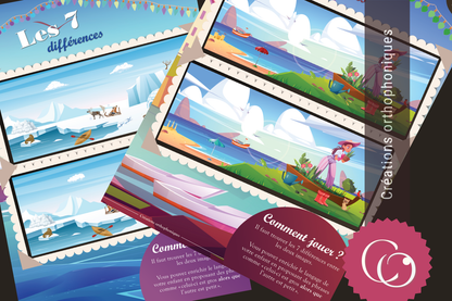 Affiches jeux pour salle d&