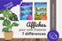 Affiches jeux pour la salle d&