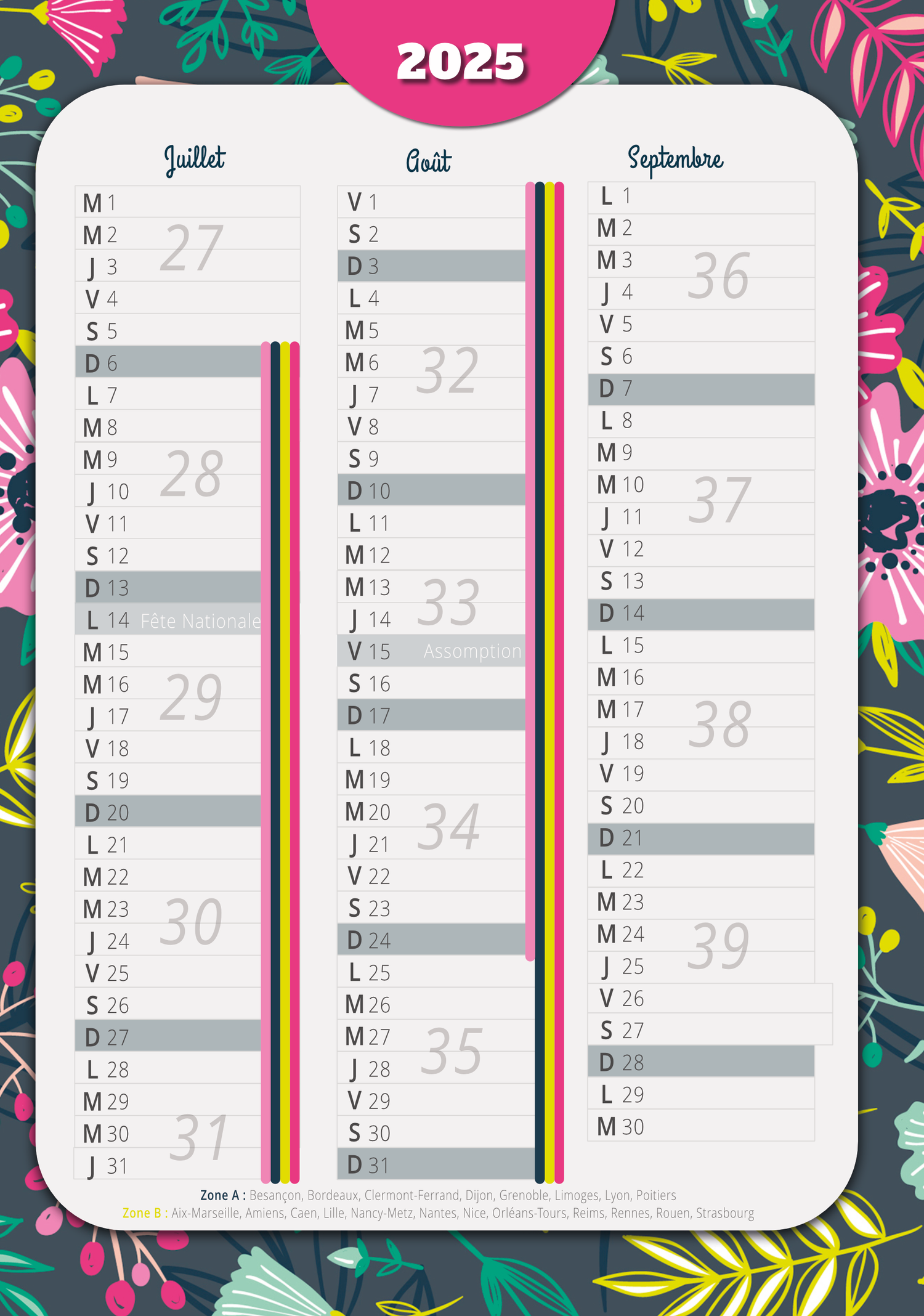 Agenda 2025-2026 Version numérique pdf