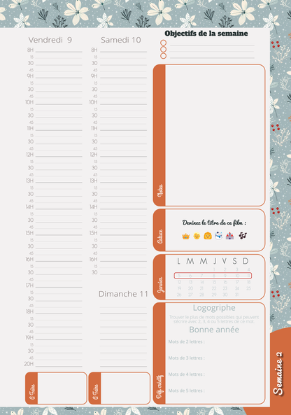 Agenda 2025-2026 Version numérique pdf