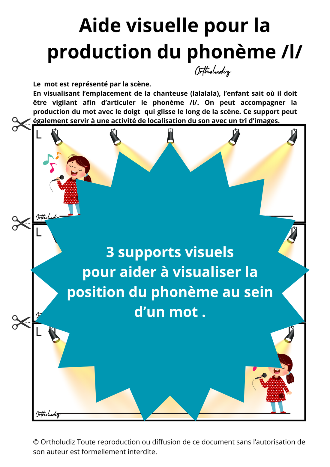 Aide visuelle articulation L