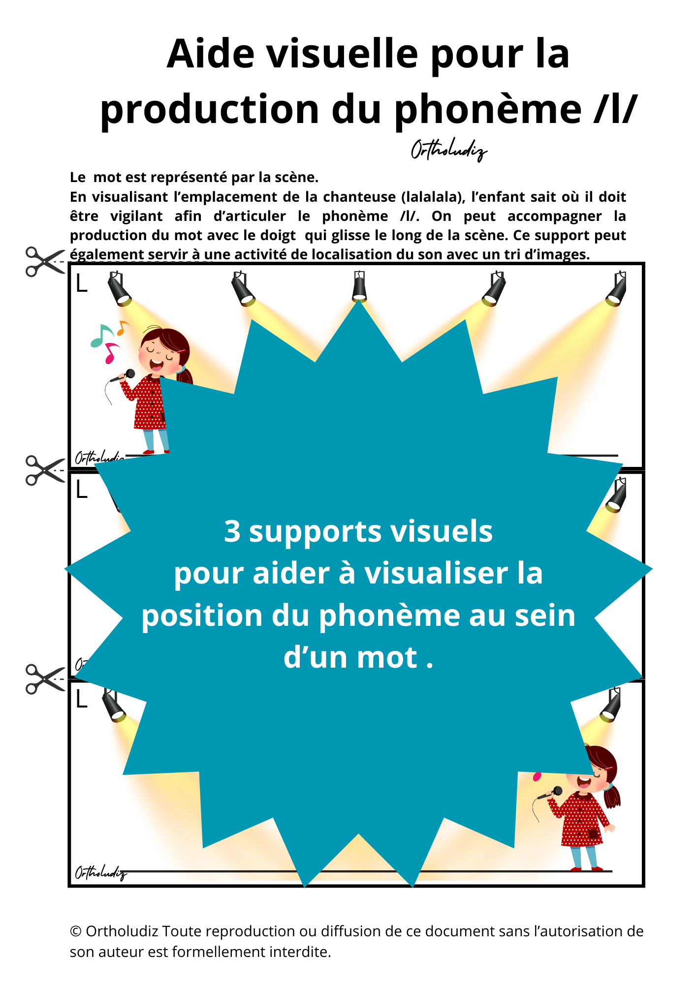 Aide visuelle articulation L