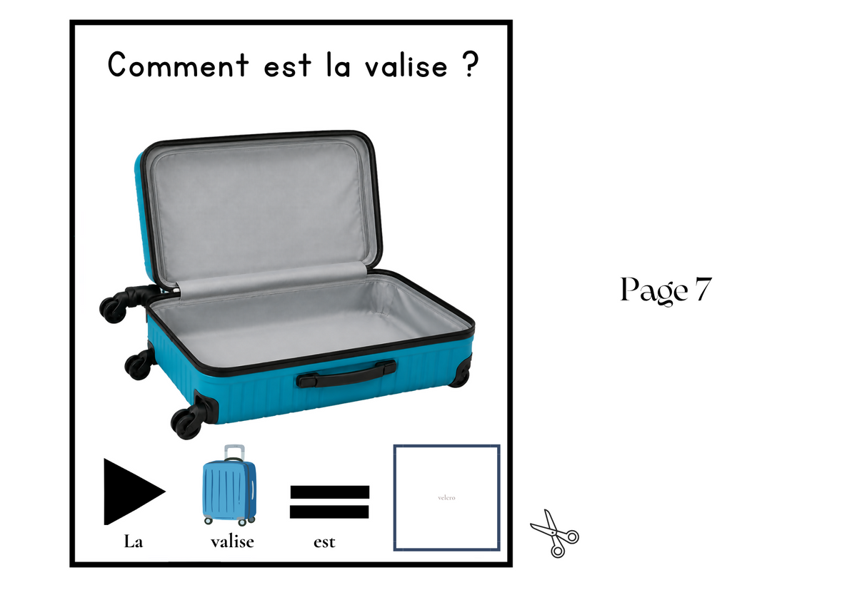 Livre Adapté en CAA, Adjectif "Ouvert"