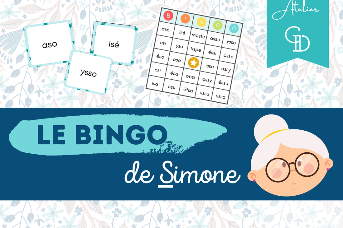 Le bingo de Simone - Graphie contextuelle S