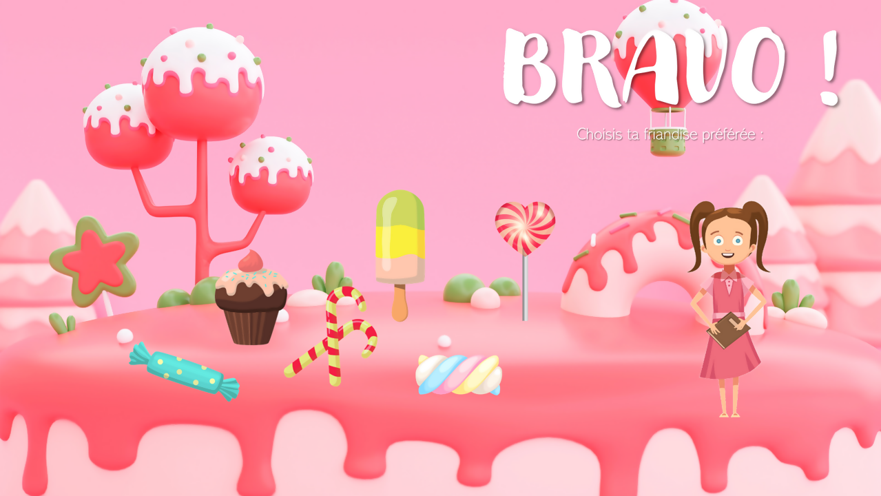 Au pays des bonbons - jeu de l&