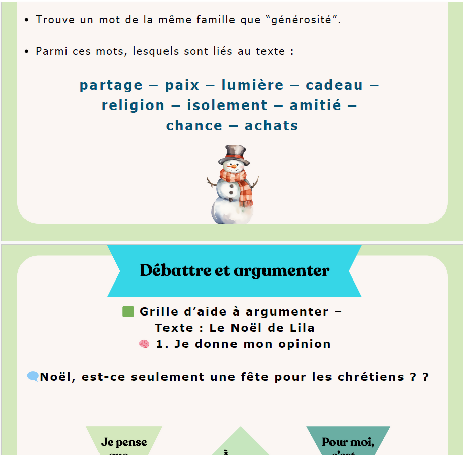 Du texte au Débat - Edition Spécial Noël (religion)