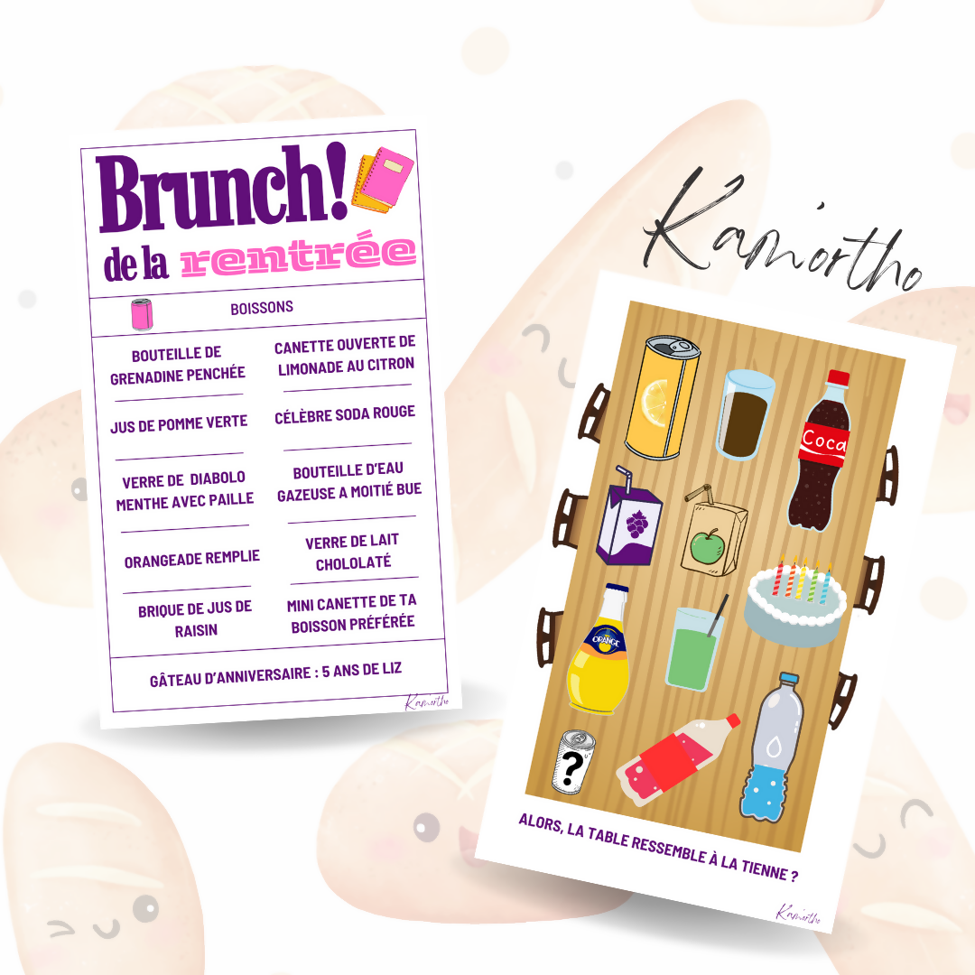 Brunch - Matériel complet : une année dans l&