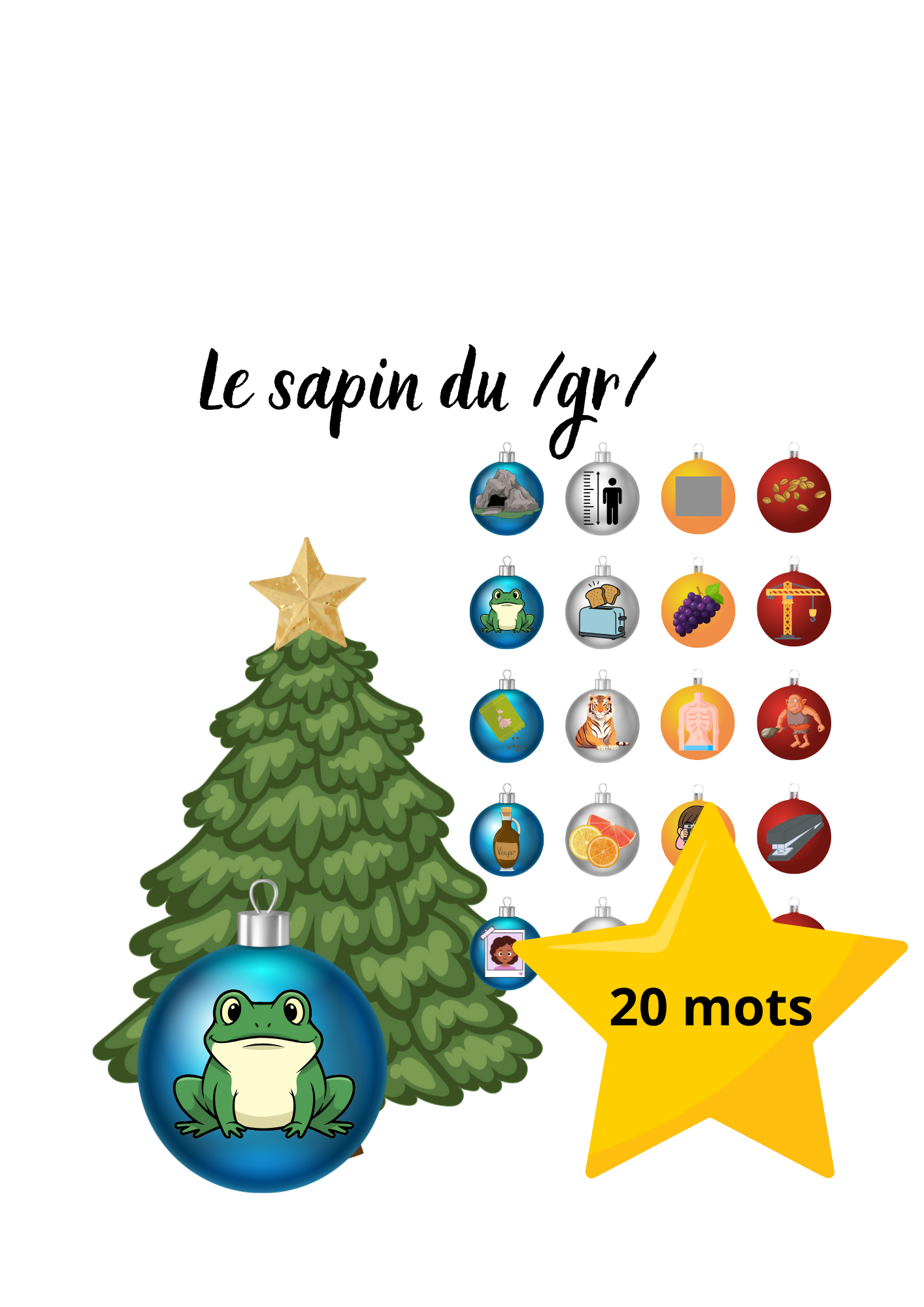 Le sapin du /gR/
