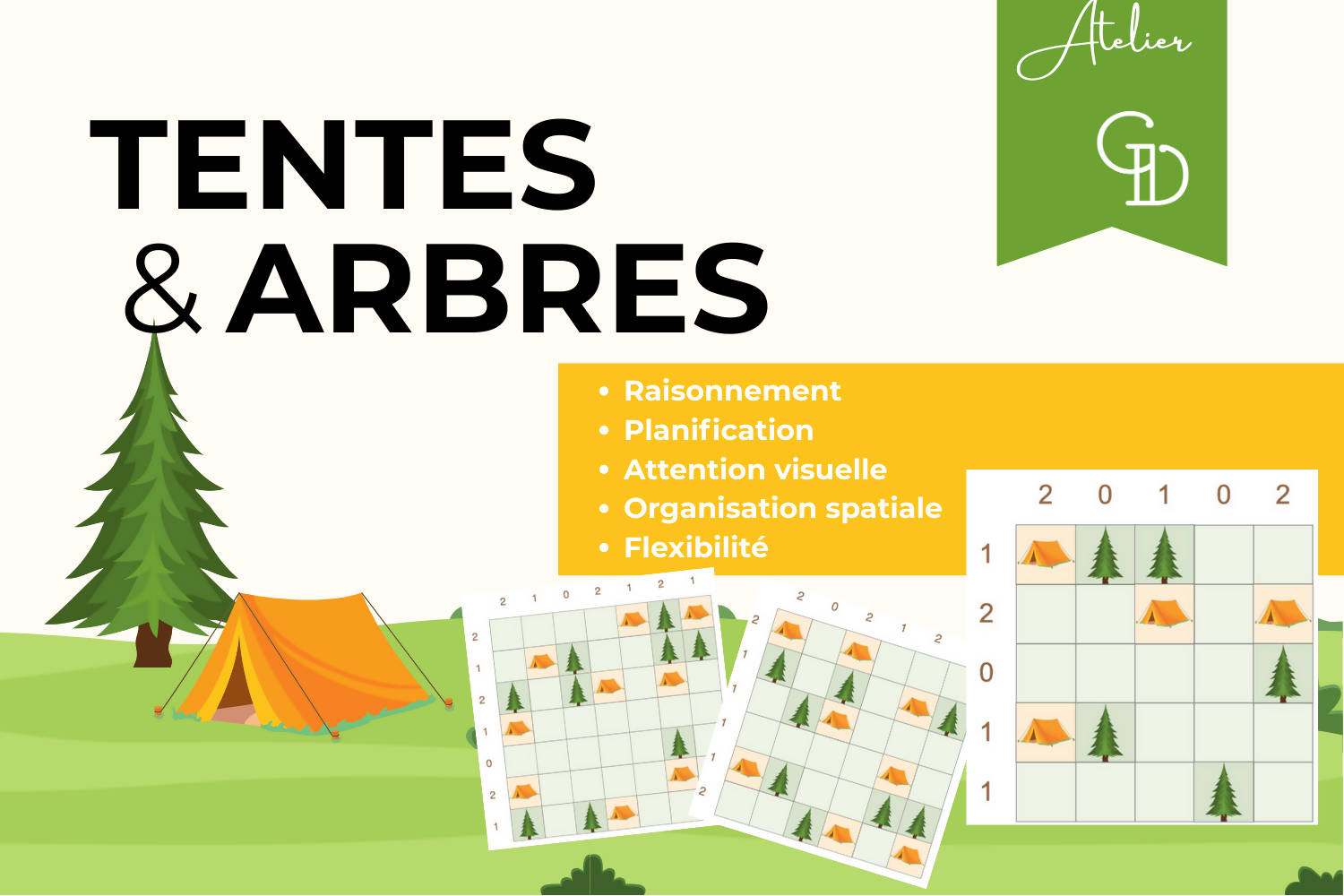 Tentes et Arbres - Planification et Raisonnement