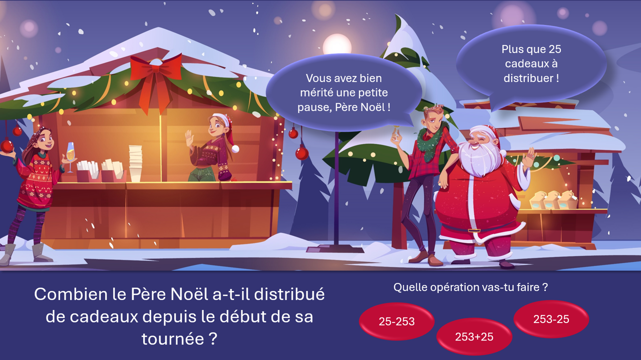 La hotte du Père Noël a disparu !