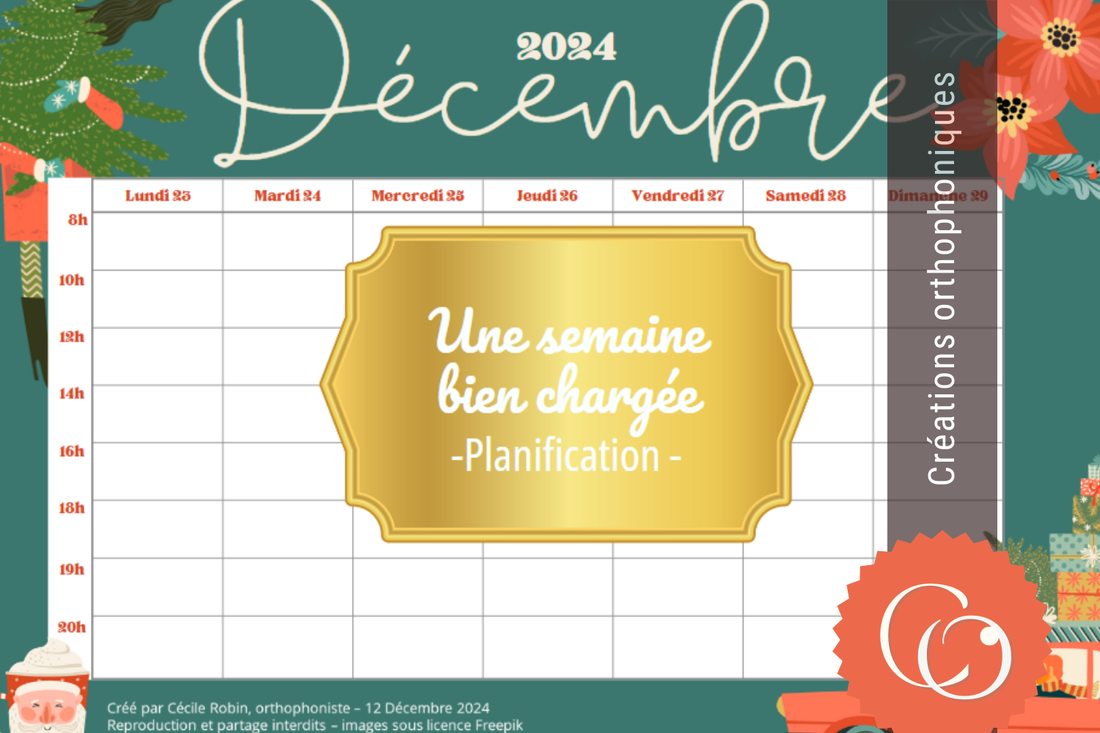 Une semaine bien chargée