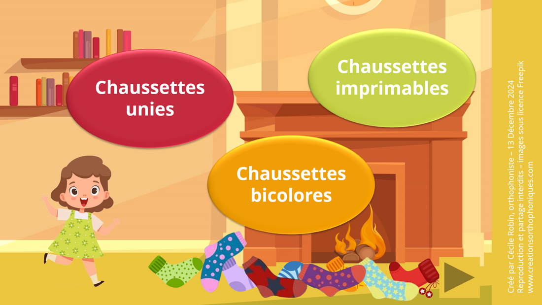 La couleur des chaussettes
