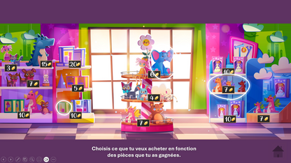 Au magasin de jouets
