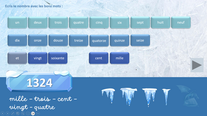 ⛸️ Glisse avec les nombres