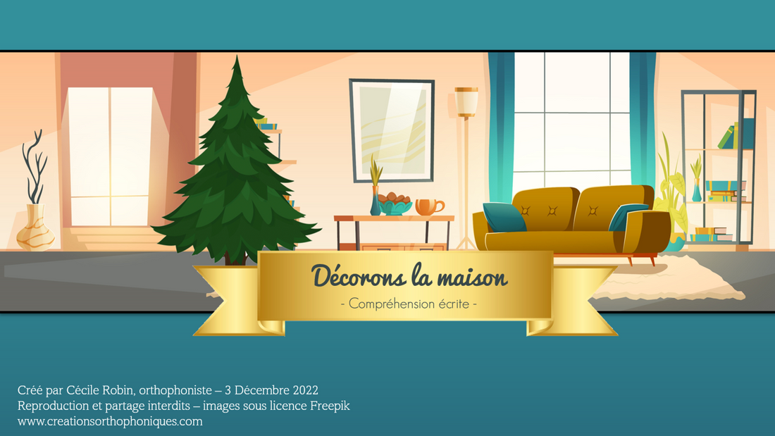 Décorons la maison