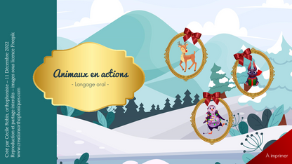 Animaux en actions