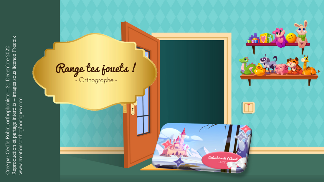 Range tes jouets !