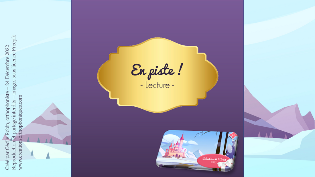En piste !