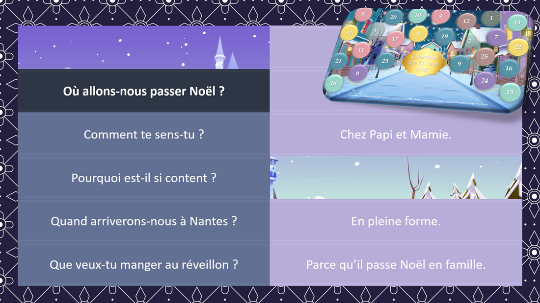 Noël en questions réponses