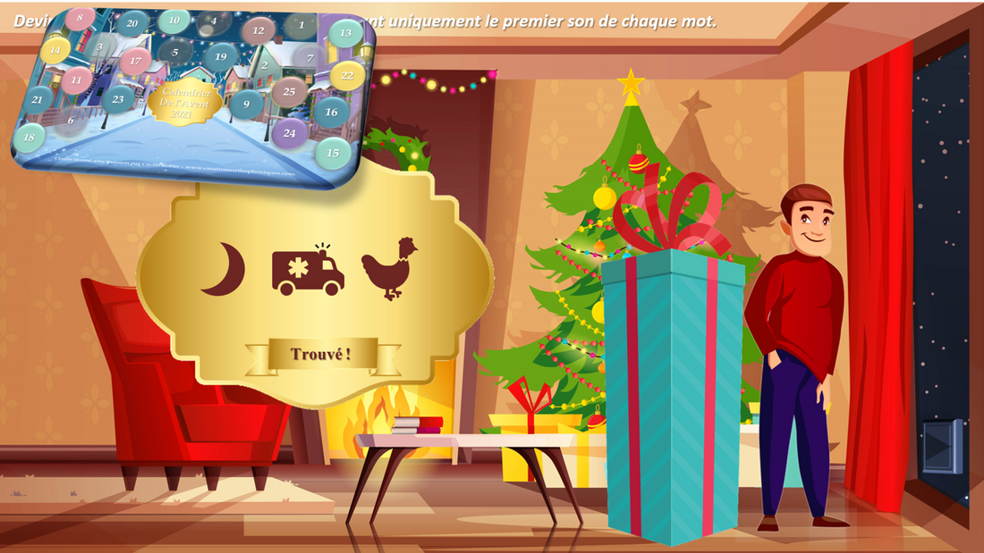 Distribution des cadeaux