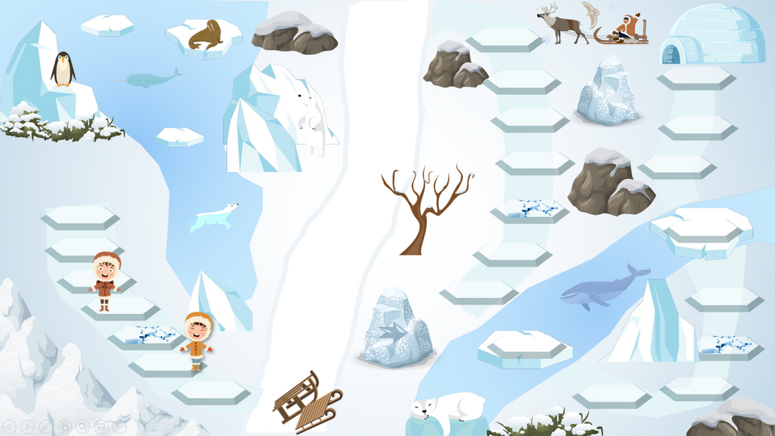 La course sur la banquise