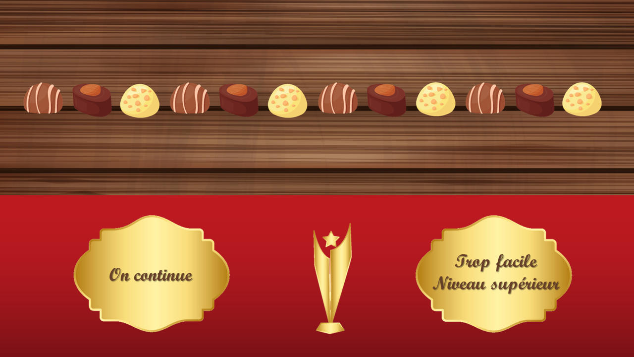 Gourmandises (suites logiques)
