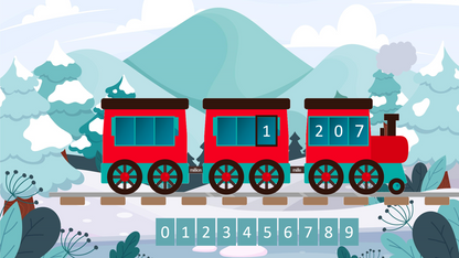 Le train des nombres