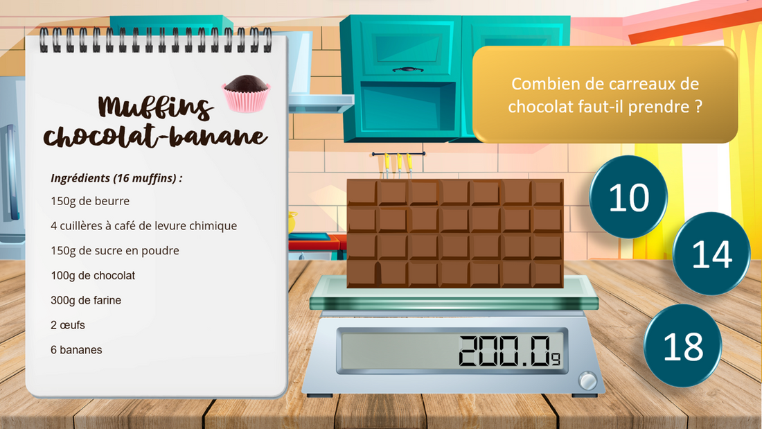 Préparons des muffins