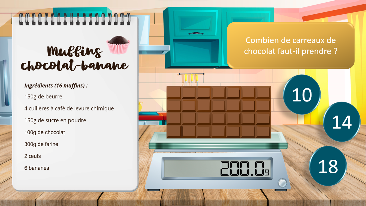 Préparons des muffins