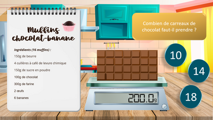 Préparons des muffins