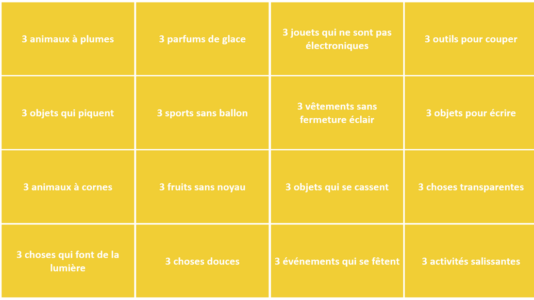 Jeu des bonshommes de neige