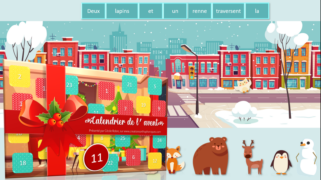 La ville sous la neige