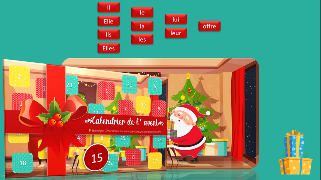 Des cadeaux et une carotte