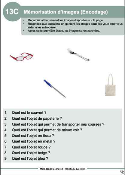 [ÉCHANTILLON OFFERT] Mêle-toi de tes mots ! — Objets du quotidien