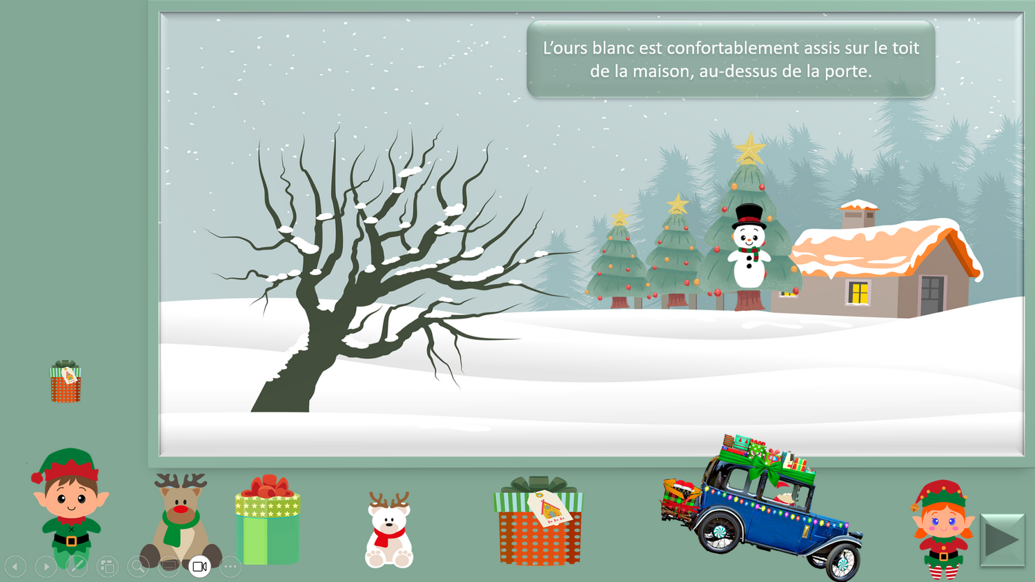 Tableau dans la neige_2_scène_à_compléter