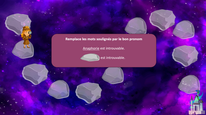 Panique au château - Une enquête au royaume des anaphores