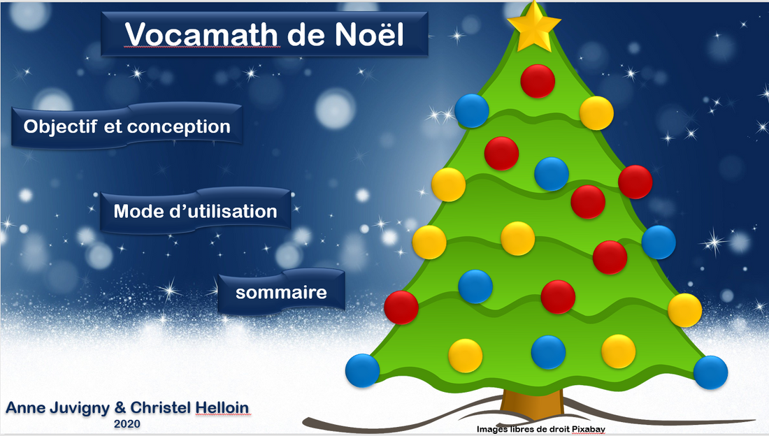 Vocamath de Noël