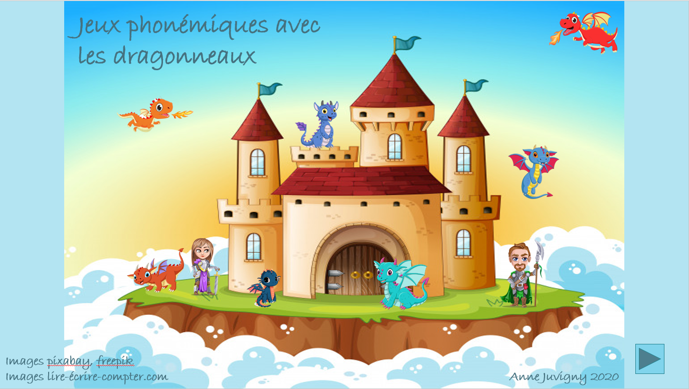 Jeux phonémiques avec les dragonneaux