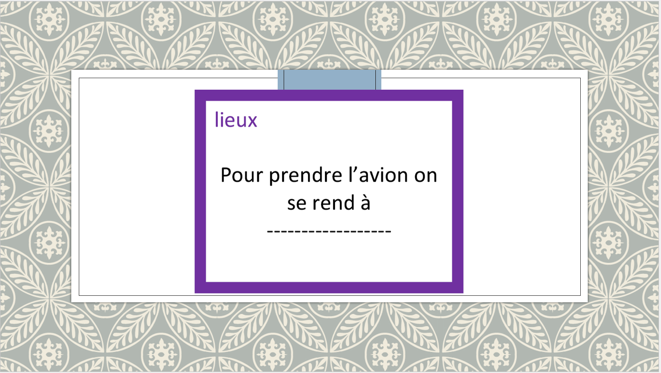 La boîte à évocation de Valérie