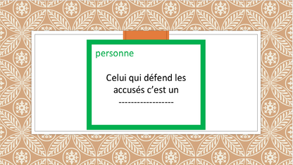 La boîte à évocation de Valérie