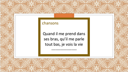 La boîte à évocation de Valérie