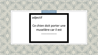 La boîte à évocation de Valérie